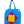 Blue quilted tote bag with geometric design hanging on a hook