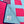 Upcycled Handmade Patchwork Baby Quilt - Yarm Pattern (Light Blue, Pink & White)